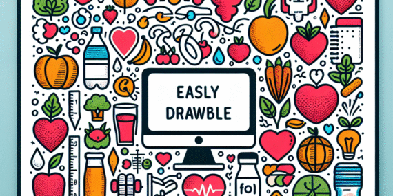 Tips Kreatif Membuat Poster Pola Hidup Sehat yang Mudah Digambar
