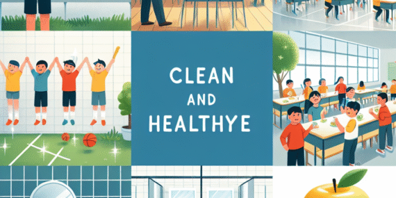 Mendorong Poster Perilaku Hidup Bersih dan Sehat di Sekolah sebagai Alat