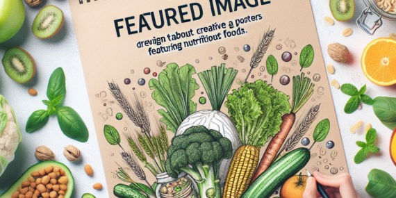 Tips Kreatif Membuat Poster Makanan Sehat yang Mudah Digambar