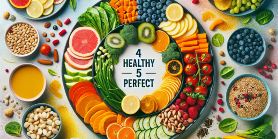 Kreasi Dekorasi Makanan 4 Sehat 5 Sempurna yang Menggugah Selera