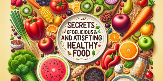 Rahasia Makanan Sehat yang Lezat dan Mengenyangkan