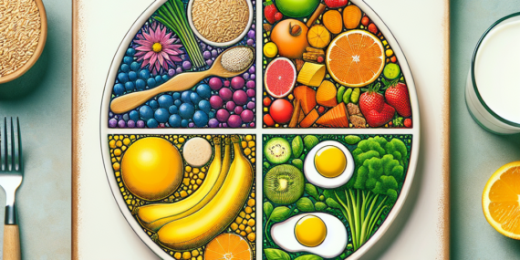 Gambar Kreatif Penyajian Makanan 4 Sehat 5 Sempurna yang Menggugah Selera