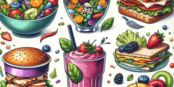 Pilihan Makanan Cepat Saji yang Sehat dan Lezat untuk Gaya Hidup Aktif