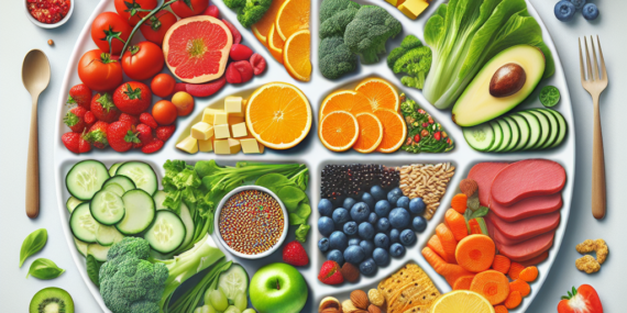 Takaran Tepat Makanan Diet Sehat dengan Metode Isi Piringku yang Efektif